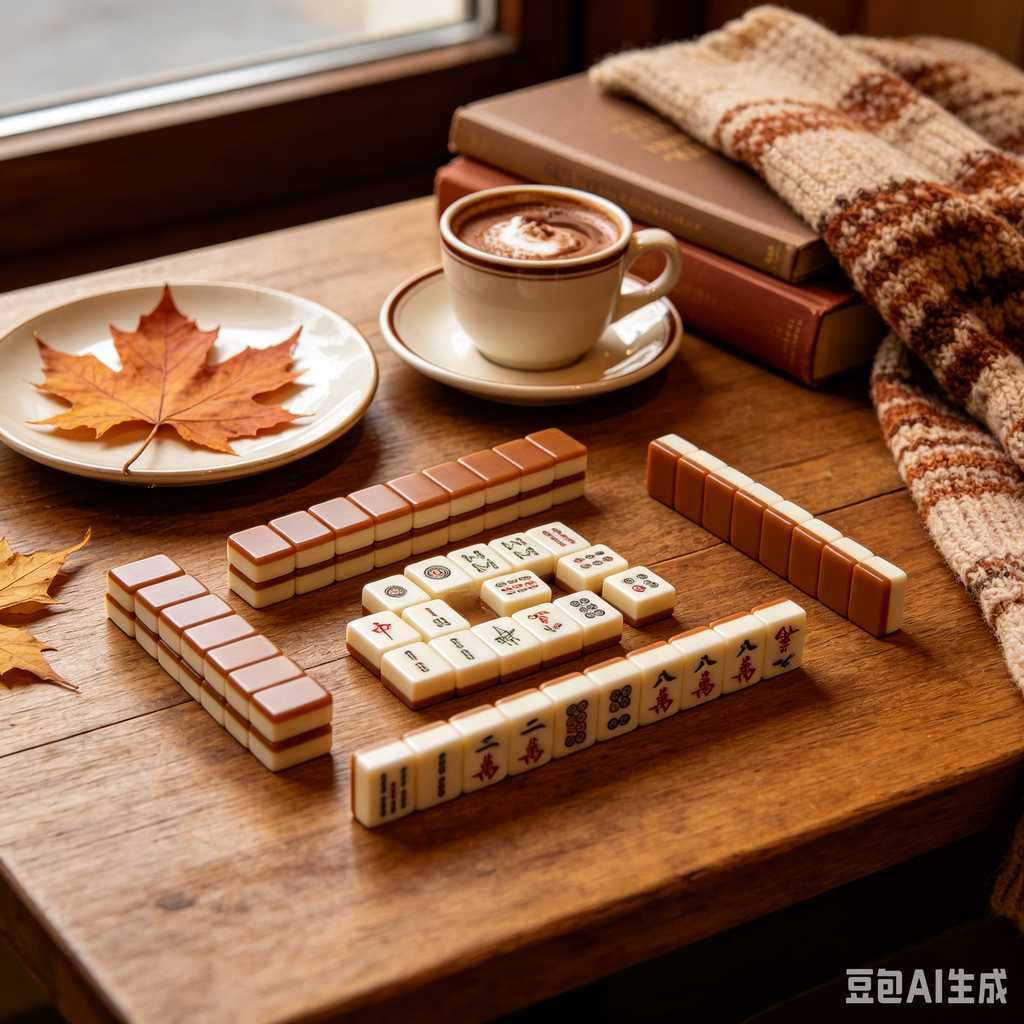 blue crystal mahjong set